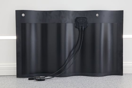 50 Вт изогнутые солнечные панели BIPV крышевые плитки короткое замыкание напряжение 8.62A CE TUV сертифицированный