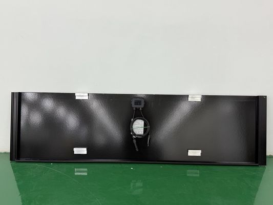 0.04% Коэффициент температуры напряжения короткого замыкания BIPV Плоские плитки Солнечные модули 120 Вт Черная и оранжевая крыша Электричество