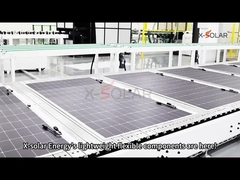 Сельскохозяйственный сарай солнечная панель крыши с оптимальным рабочим током 13.13A