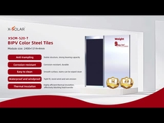 Модули из цветной стали BIPV для красивых крыш