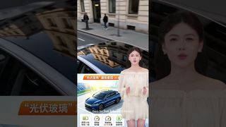 Крыша автомобиля с солнечной батареей BYD. X-SOLAR помогает расширить ассортимент электромобилей на новой энергии.