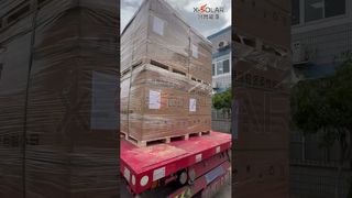 Каждая коробка – это обещание! Полный процесс отправки гибких фотоэлектрических систем записывается.